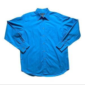 Banana Republic Blue Button Down Shirt Men Sz L